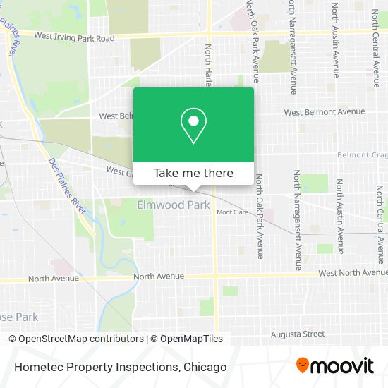 Hometec Property Inspections map