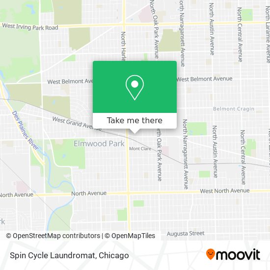 Spin Cycle Laundromat map