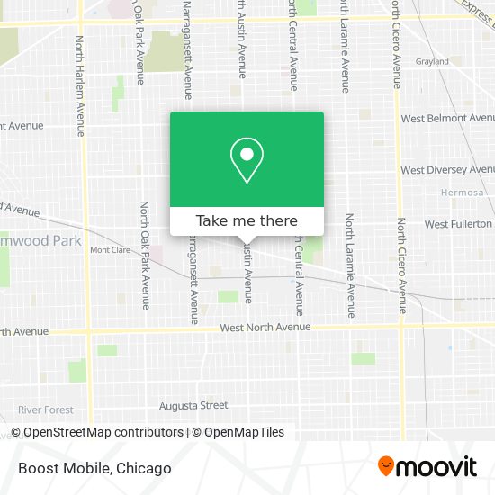 Boost Mobile map