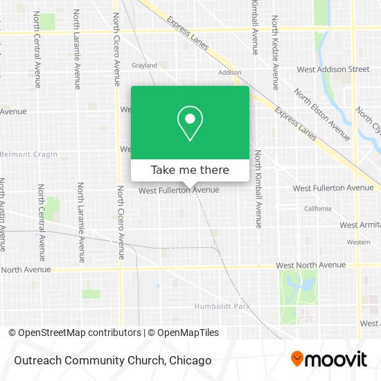 Mapa de Outreach Community Church