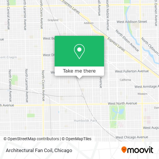 Architectural Fan Coil map