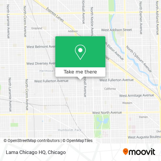 Lama Chicago HQ map