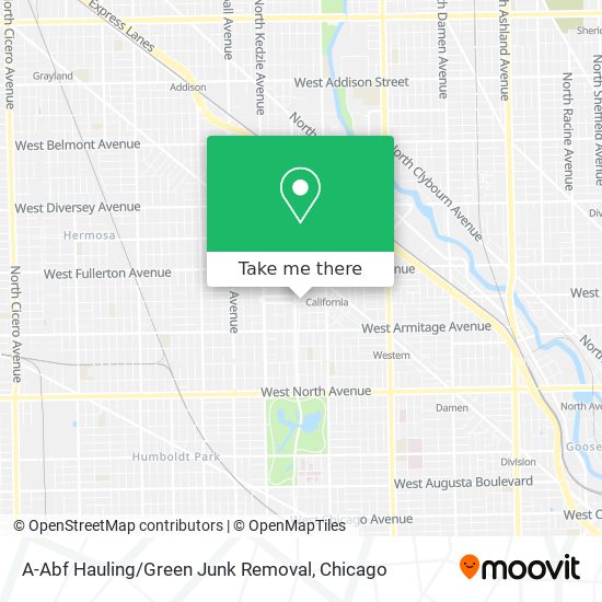 Mapa de A-Abf Hauling / Green Junk Removal