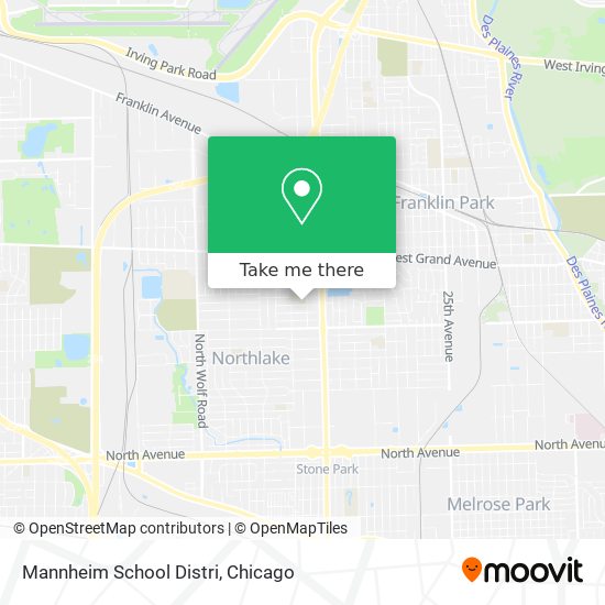 Mannheim School Distri map