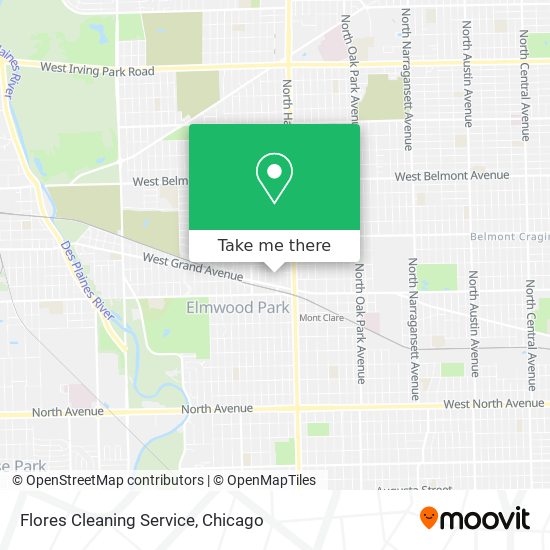 Flores Cleaning Service map