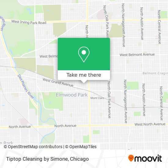 Tiptop Cleaning by Simone map