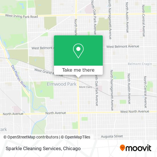 Sparkle Cleaning Services map