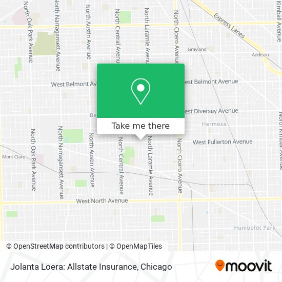 Jolanta Loera: Allstate Insurance map