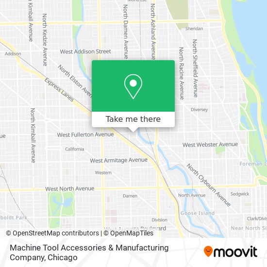 Machine Tool Accessories & Manufacturing Company map