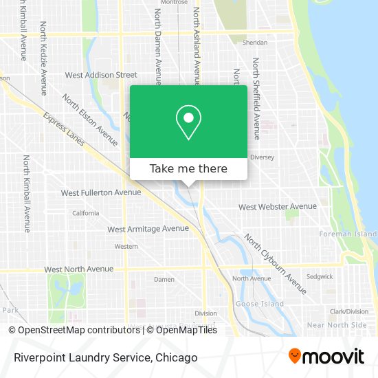 Mapa de Riverpoint Laundry Service