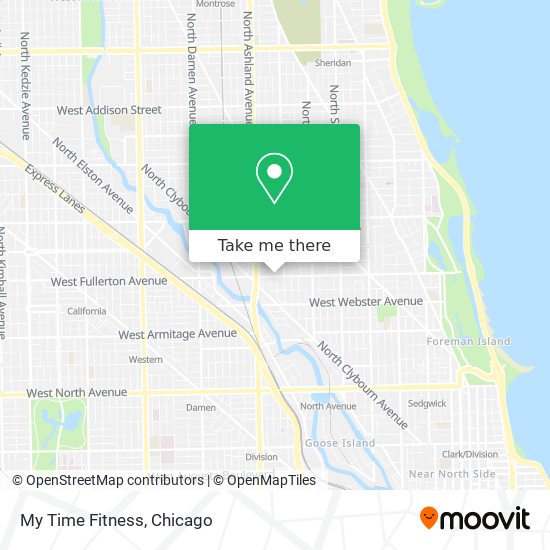 My Time Fitness map