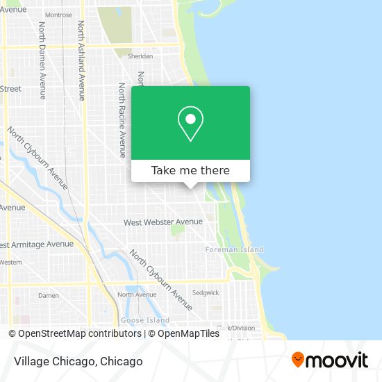 Mapa de Village Chicago