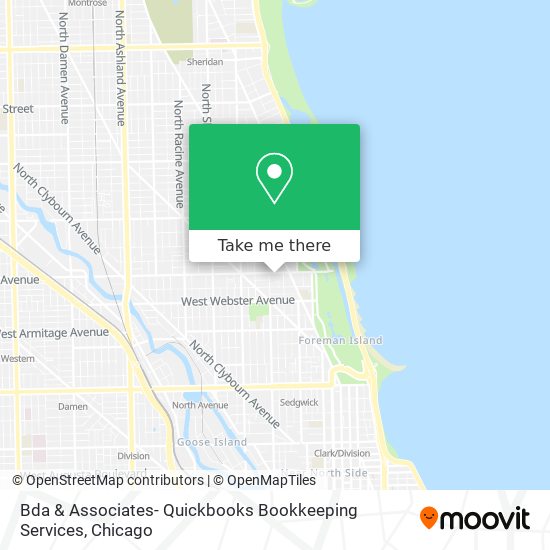 Mapa de Bda & Associates- Quickbooks Bookkeeping Services