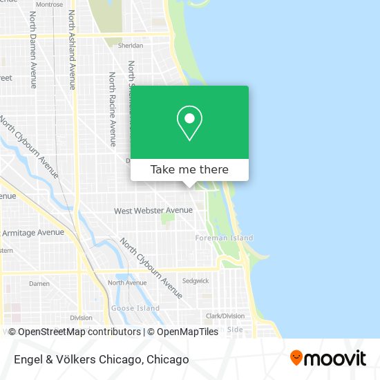 Mapa de Engel & Völkers Chicago