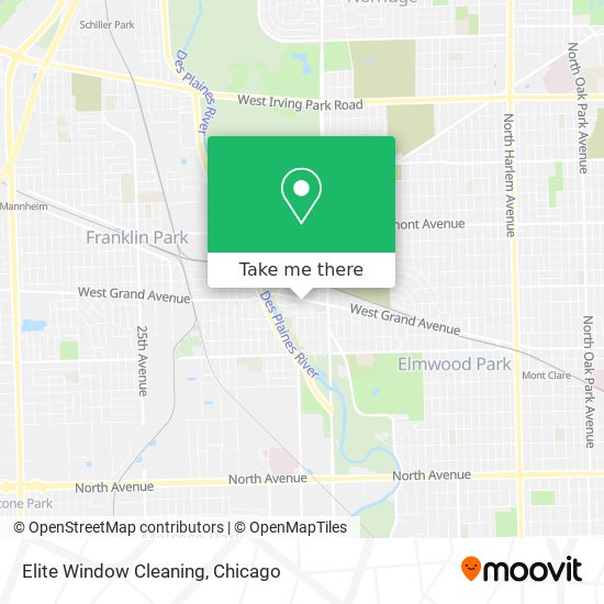 Elite Window Cleaning map