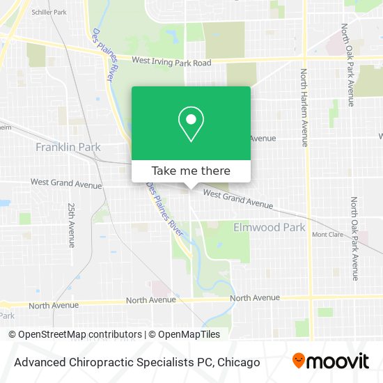 Advanced Chiropractic Specialists PC map