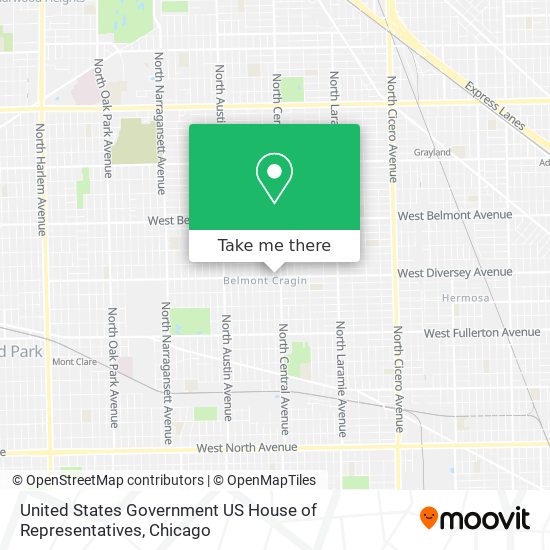 United States Government US House of Representatives map