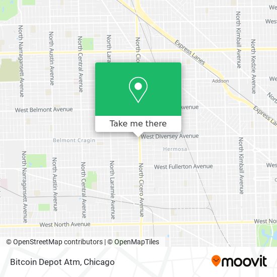 Bitcoin Depot Atm map