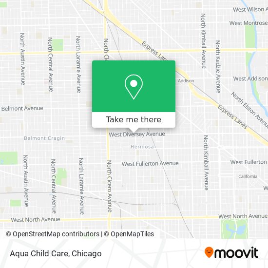 Aqua Child Care map