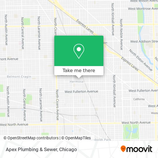 Apex Plumbing & Sewer map