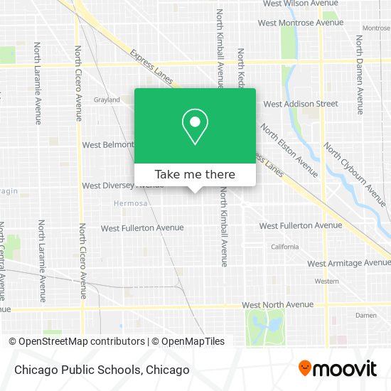 Chicago Public Schools map