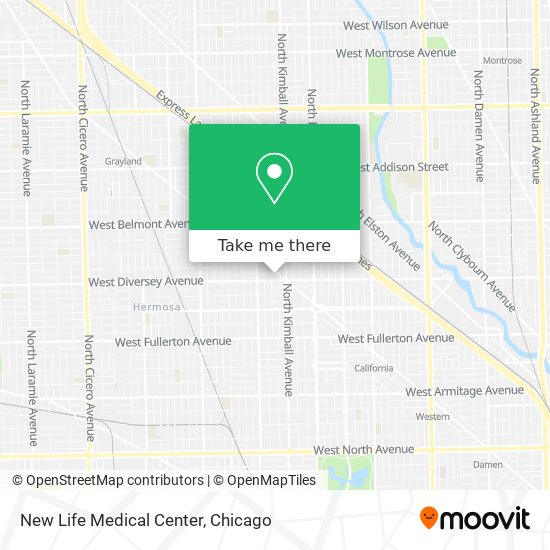 New Life Medical Center map