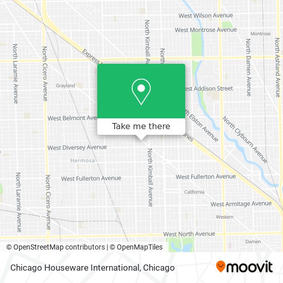 Chicago Houseware International map