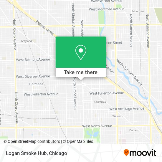 Logan Smoke Hub map