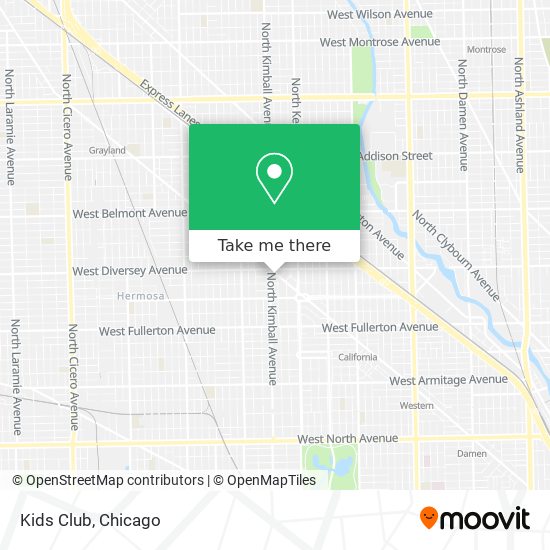 Kids Club map