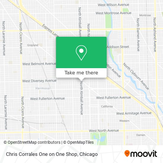 Chris Corrales One on One Shop map
