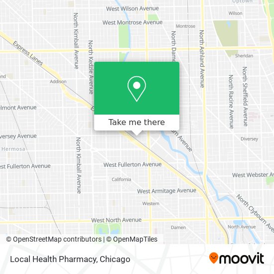 Local Health Pharmacy map