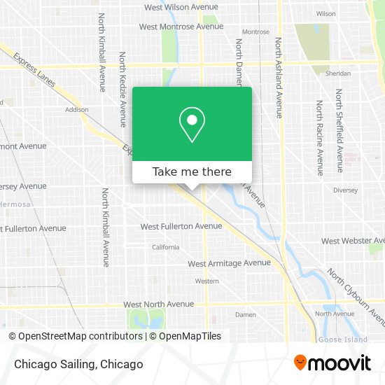 Mapa de Chicago Sailing