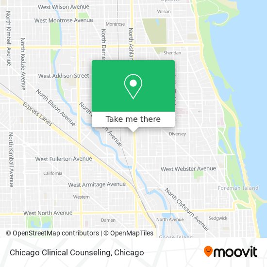 Mapa de Chicago Clinical Counseling