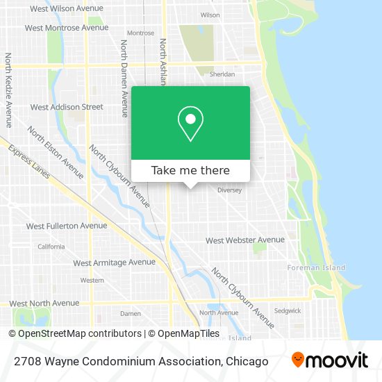 2708 Wayne Condominium Association map