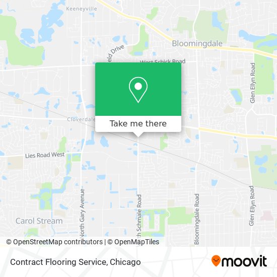 Contract Flooring Service map