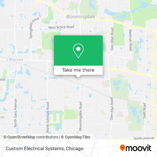 Custom Electrical Systems map