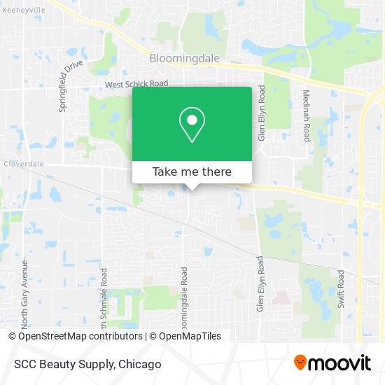 SCC Beauty Supply map