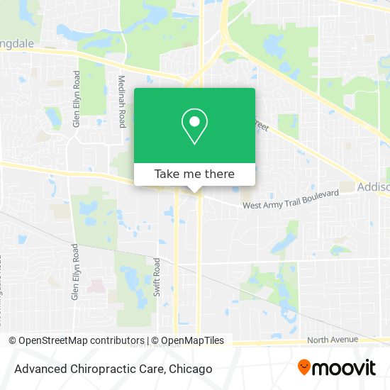 Advanced Chiropractic Care map