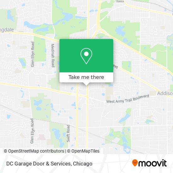 Mapa de DC Garage Door & Services