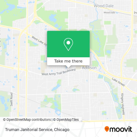 Truman Janitorial Service map