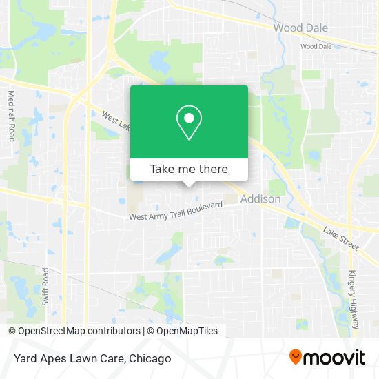 Yard Apes Lawn Care map