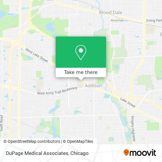 Mapa de DuPage Medical Associates