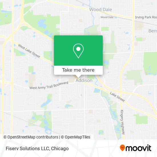 Fiserv Solutions LLC map