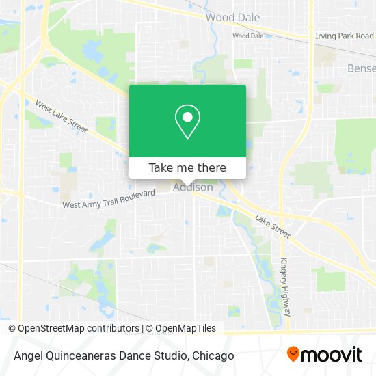 Angel Quinceaneras Dance Studio map