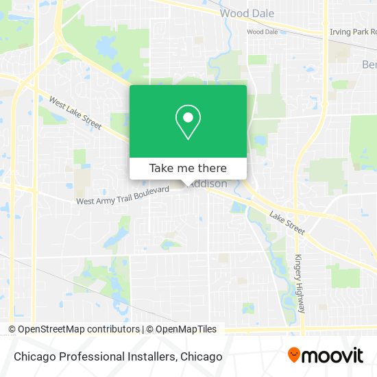 Mapa de Chicago Professional Installers