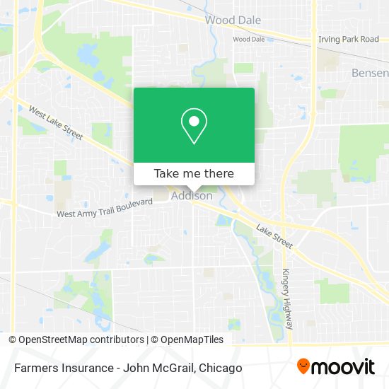 Farmers Insurance - John McGrail map