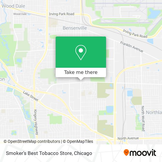 Smoker's Best Tobacco Store map