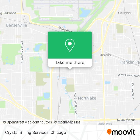 Crystal Billing Services map