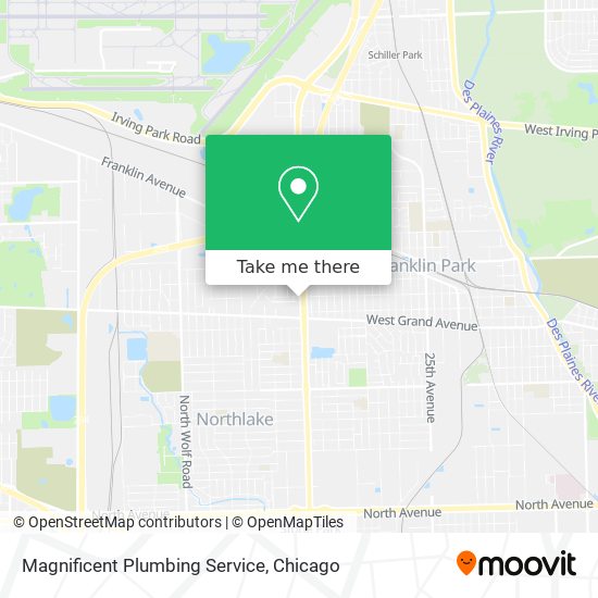 Magnificent Plumbing Service map