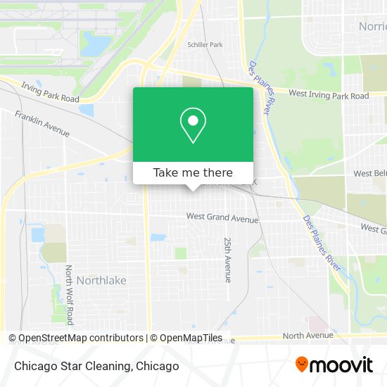 Mapa de Chicago Star Cleaning